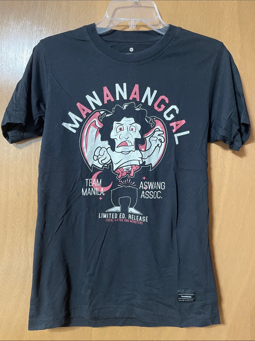 Black Manananggal Graphic Short-Sleeve Tee